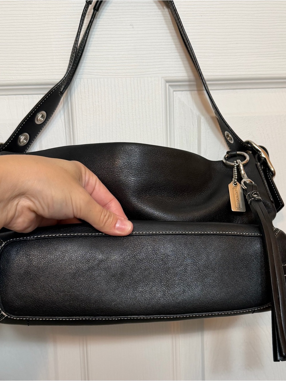 Vintage Coach East West Legacy Bag - Picture 7 of 12